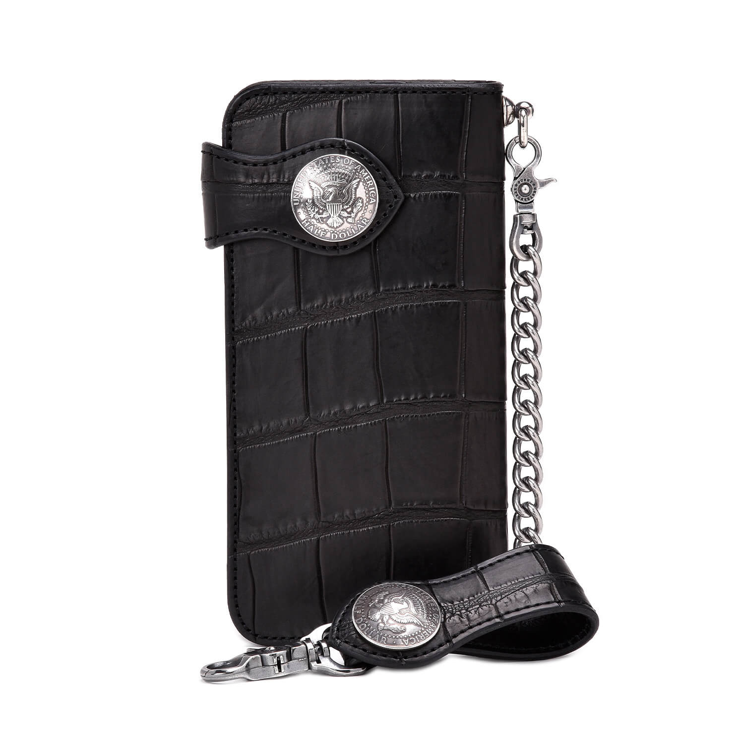 FUNNY公式ストア ファニー ライダースウォレット ポロサスクロコダイル