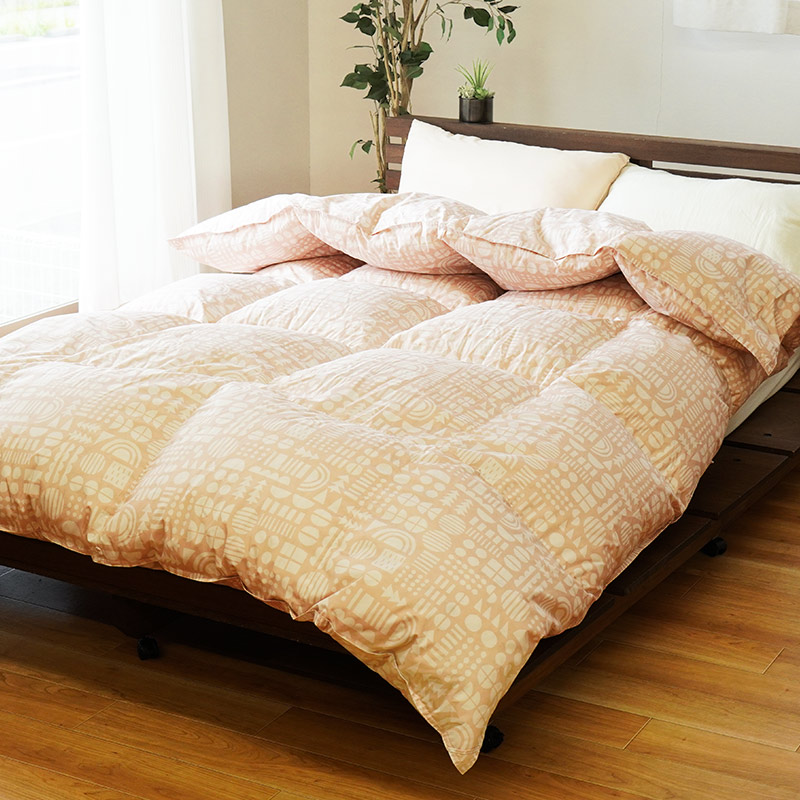 西川（nishikawa） 羽毛布団 クイーン フランス産ホワイトダックダウン