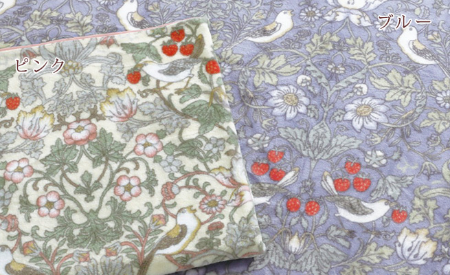 ロマンス小杉 V&A ウィリアム モリス ハーフケット いちご泥棒 100