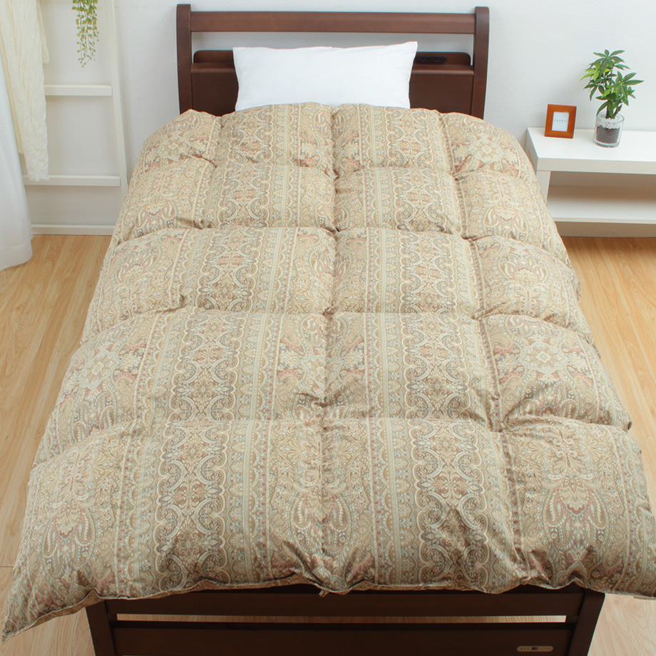 昭和西川 羽毛布団 昭和 西川 ハンガリー産シルバーグースダウン93