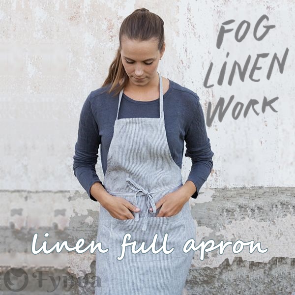 fog linen work（フォグリネンワーク） エプロン linen full apron
