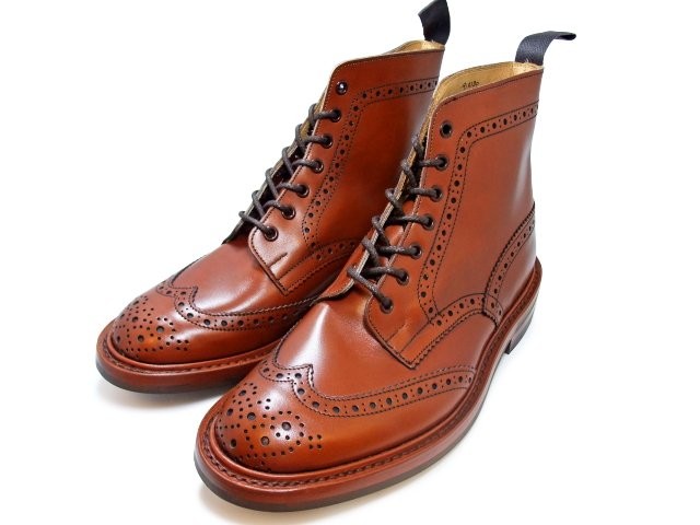 Tricker's（トリッカーズ） ウィングチップ m2508 カントリーブーツ