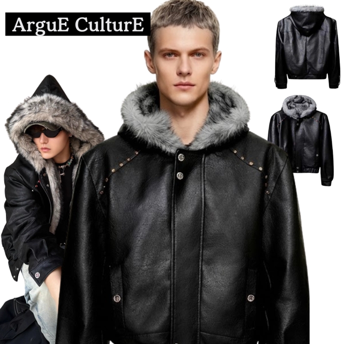 Argue Culture ジャケット レザージャケット 革ジャン リバーシブル
