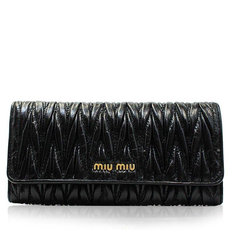 miu miu（ミュウミュウ） 財布 レディース 長財布 革 ブランド 大容量