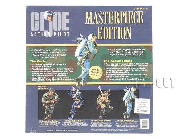 GIジョー アクション パイロット 復刻版 ポーザブル ドール 人形