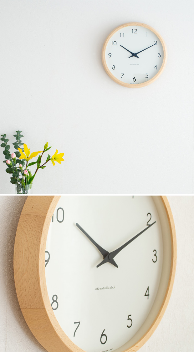 Lemnos（レムノス） 掛け時計 電波時計 カンパーニュ Campagne