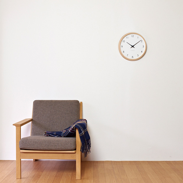 Lemnos（レムノス） 掛け時計 電波時計 カンパーニュ Campagne