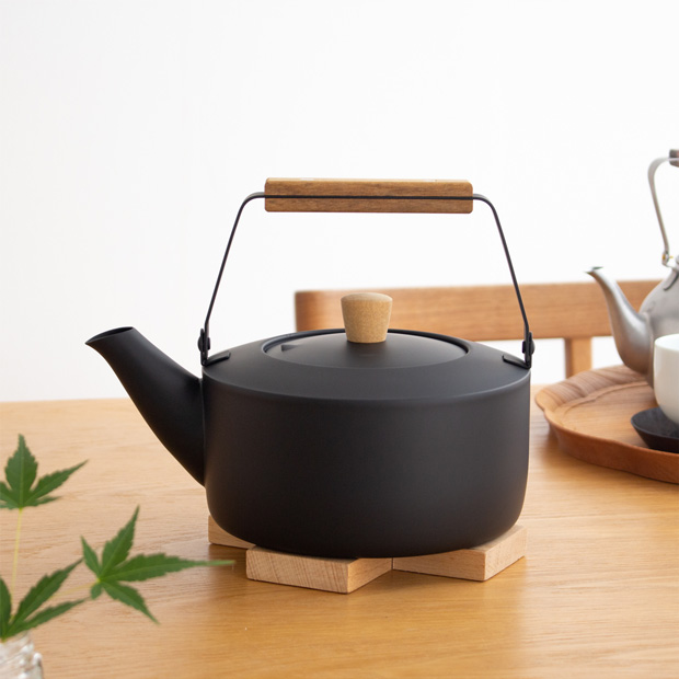 Miyaco（ミヤコ） 宮崎製作所 くろいろケトル 小 1.5L ガス火 IH対応