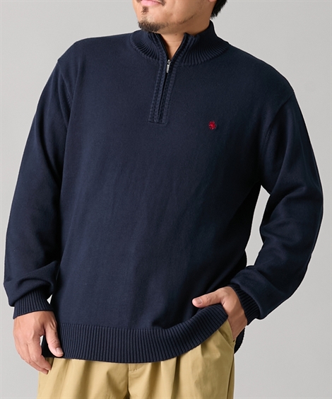 POLO BCS（ポロ・ビーシーエス） トップス ハーフジップセーター POLO