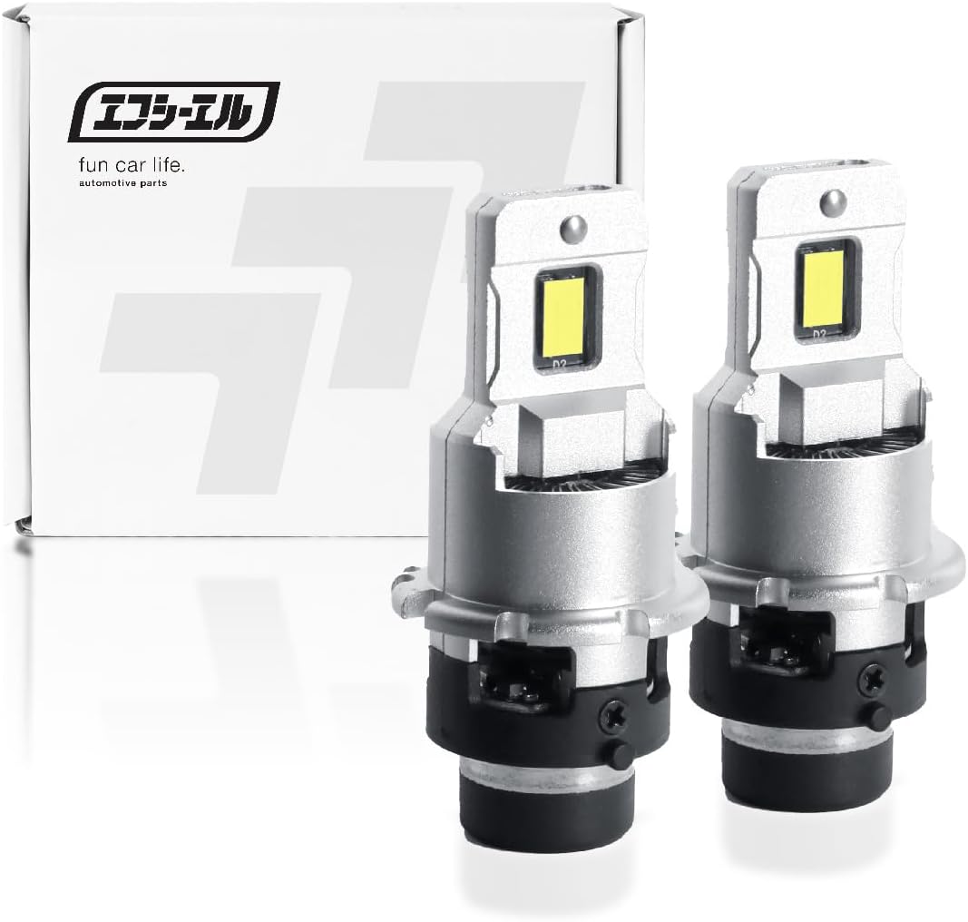 fcl. d2s d2r d4s d4r led ヘッドライト ポン付け 純正hid 交換 led化