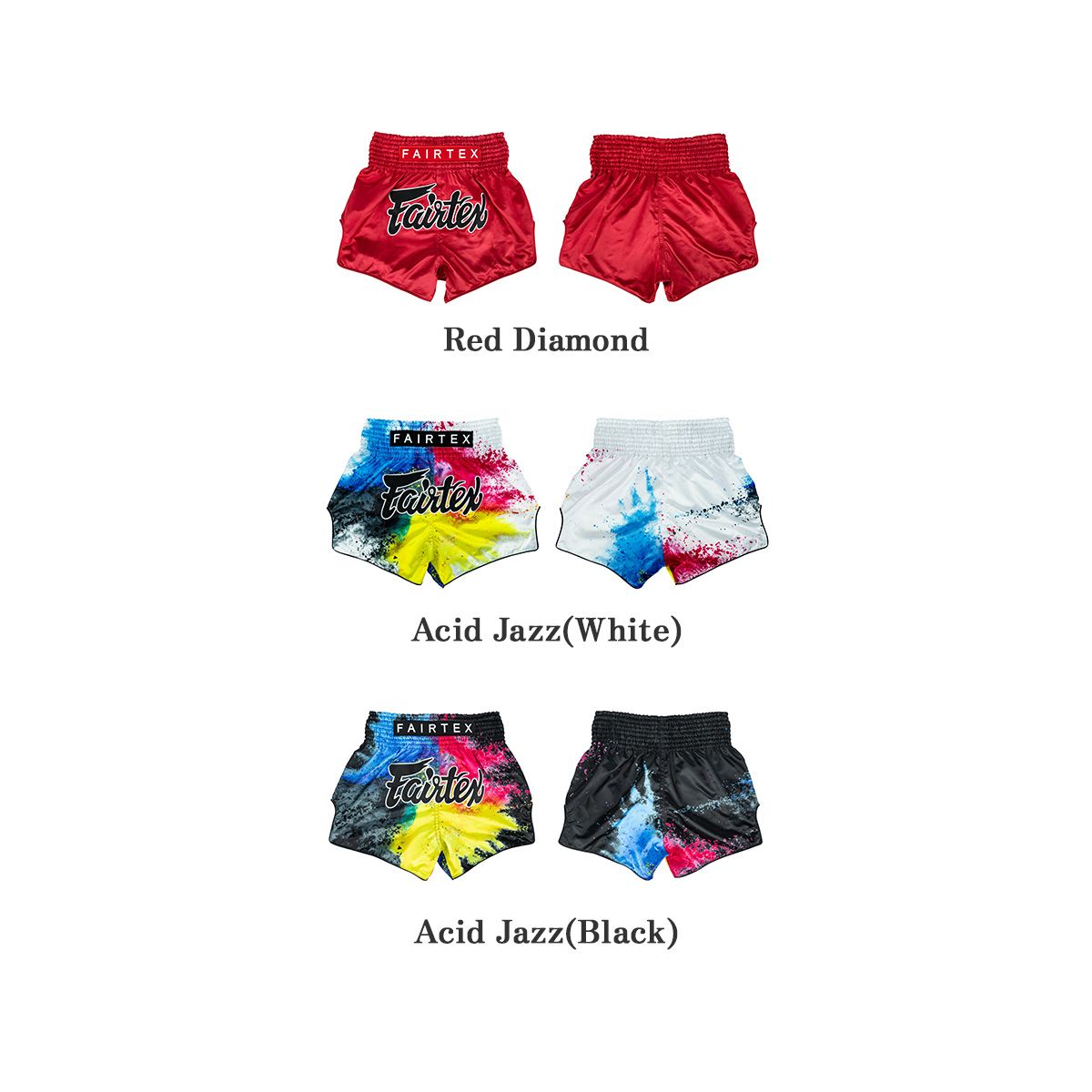 フェアテックス Fairtex ムエタイパンツ BS1920〜BS1939 サテン キック