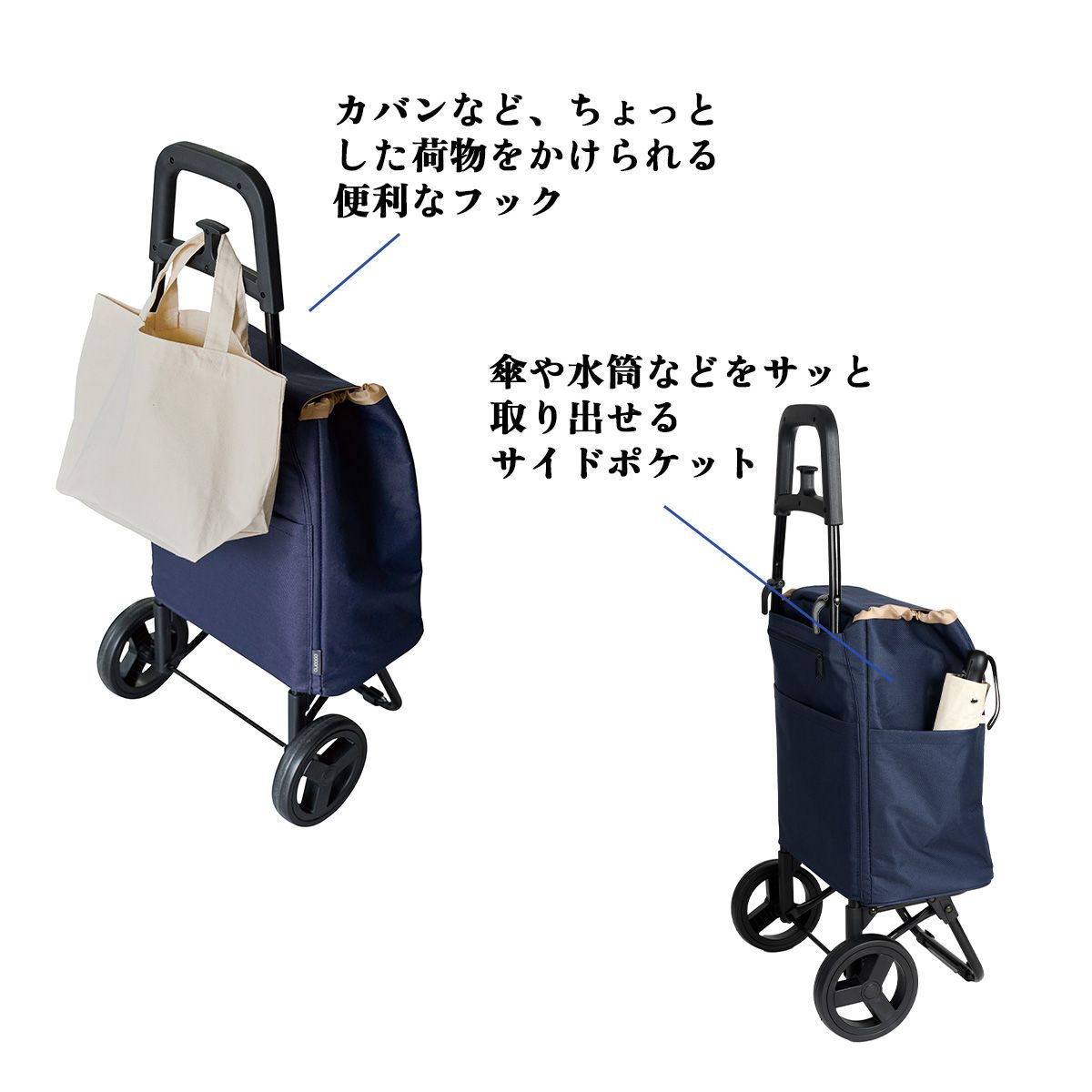 ココロ スモールカートネオ カートS レップ ショッピングカート 保冷