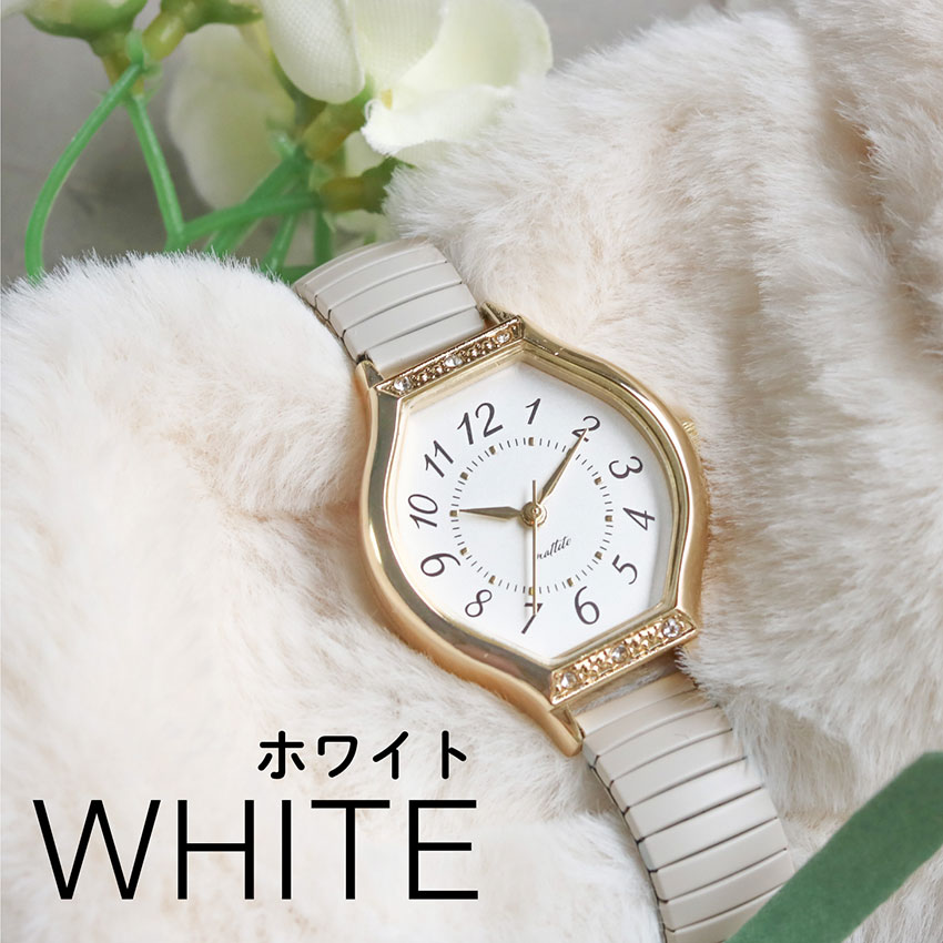 field work（フィールドワーク） 腕時計 レディース ジャバラベルト