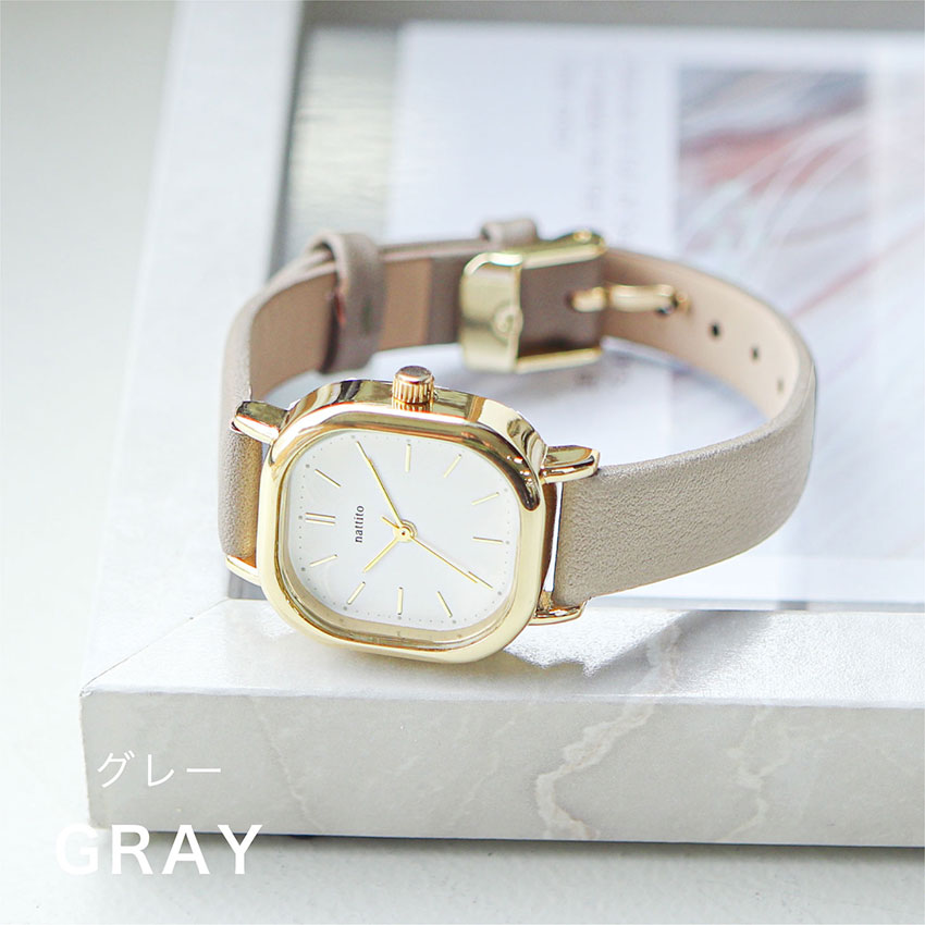 field work（フィールドワーク） 腕時計 レディース 革ベルト スック