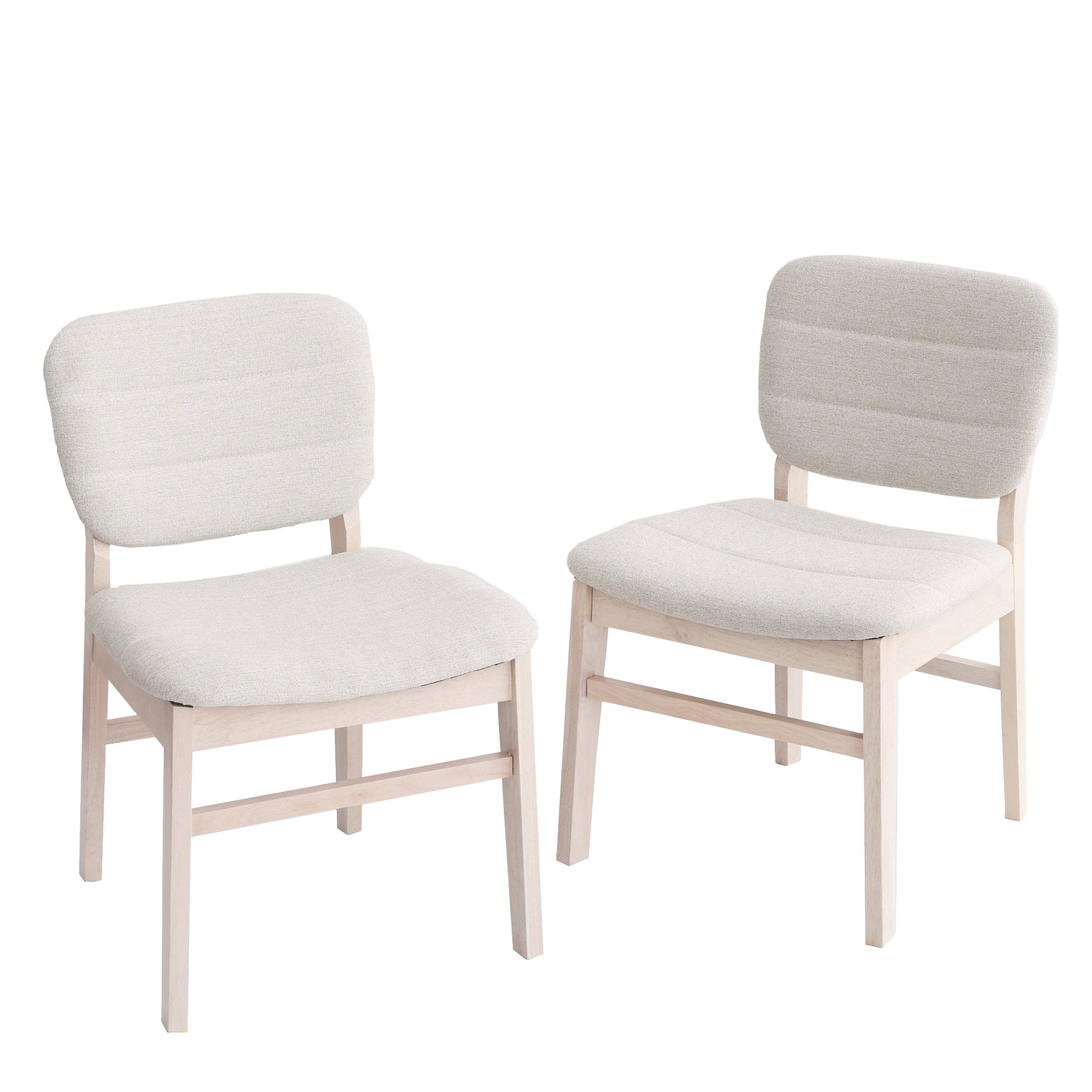 VENTOTA ダイニングチェア 【2脚セット】 北欧 ファブリック 快適な