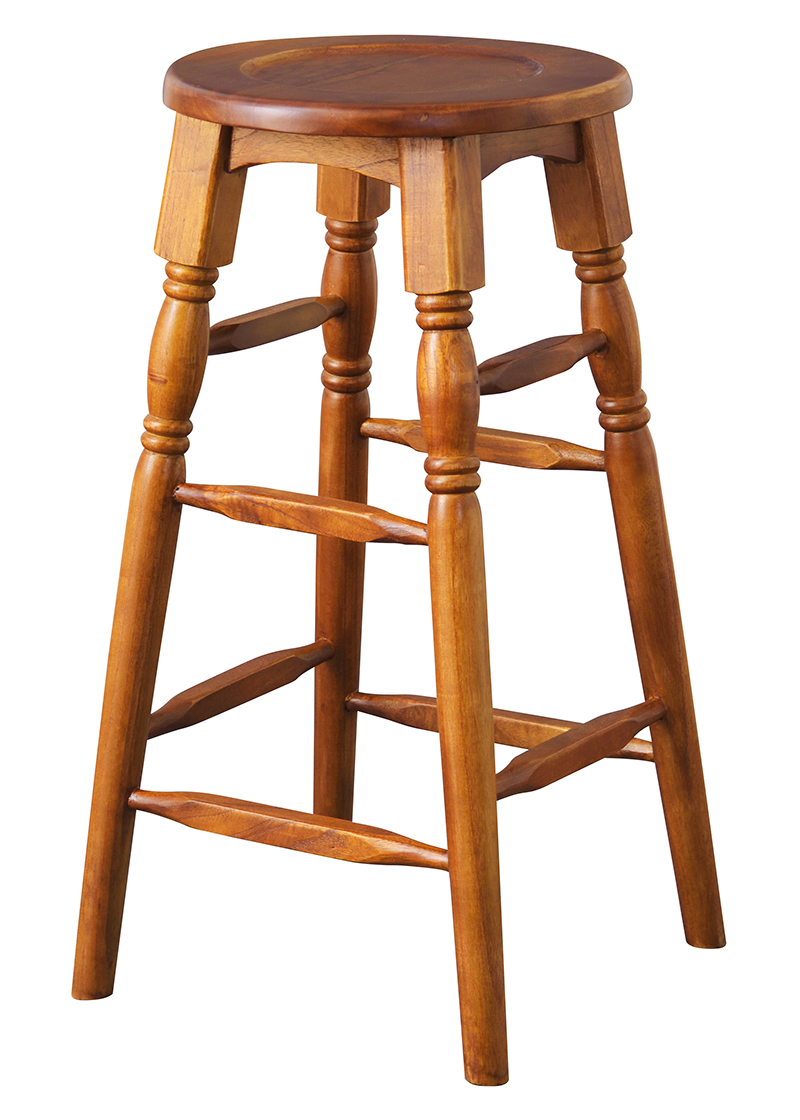 東谷 スツール 木製 高さ60cm ハイスツール 円形 おしゃれ 丸型 丸い