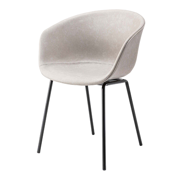 東谷 ダイニングチェア アームレスト一体型 座面高47 レザー おしゃれ