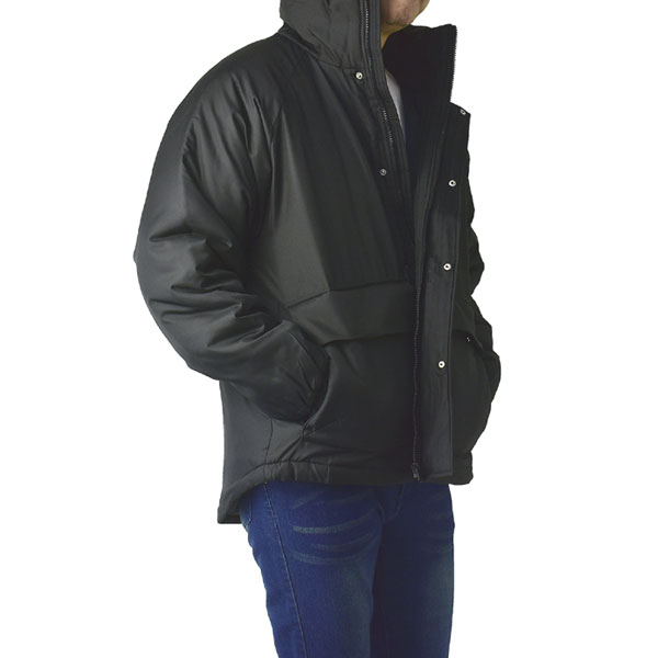 FLAG ON CREW 中綿ブルゾン メンズ ハッピージャケット デュスポ生地