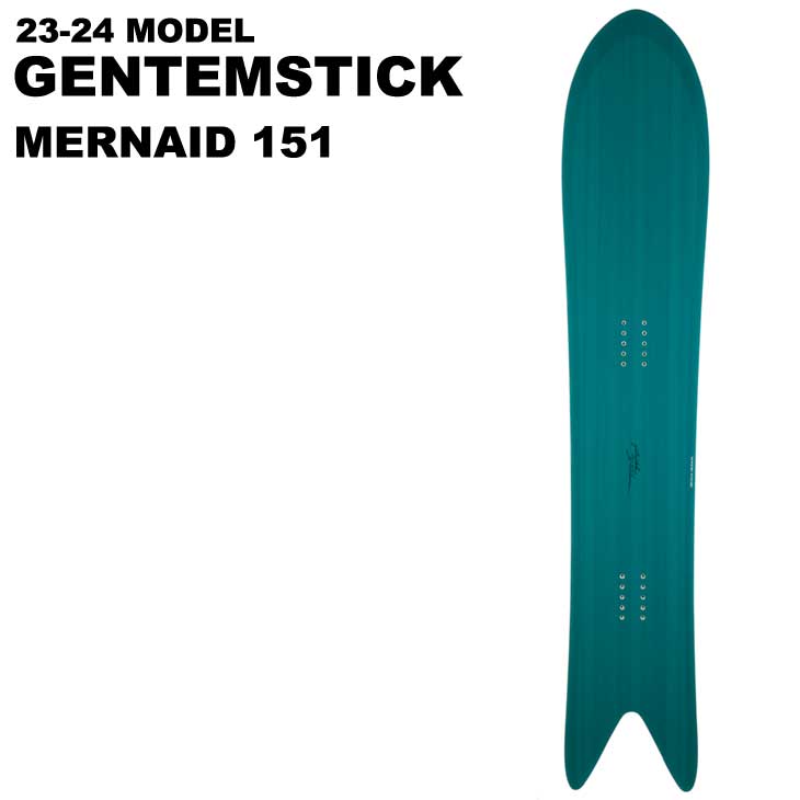 23-24 GENTEMSTICK ゲンテンスティック スノーボード MERMAID 151 THE