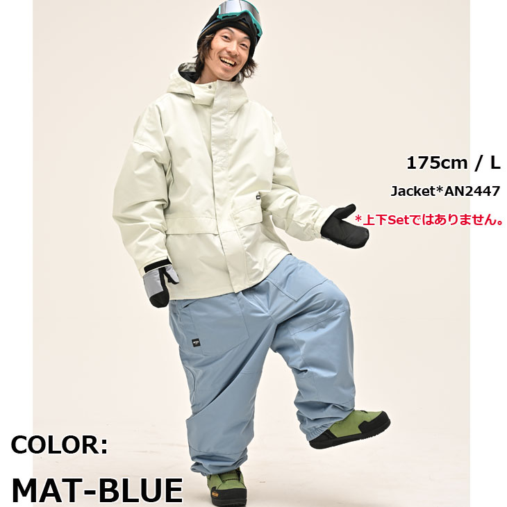 REW 24-25 ANTHEM アンセム ウェアー パンツ THUGRIDE BIB AN2434