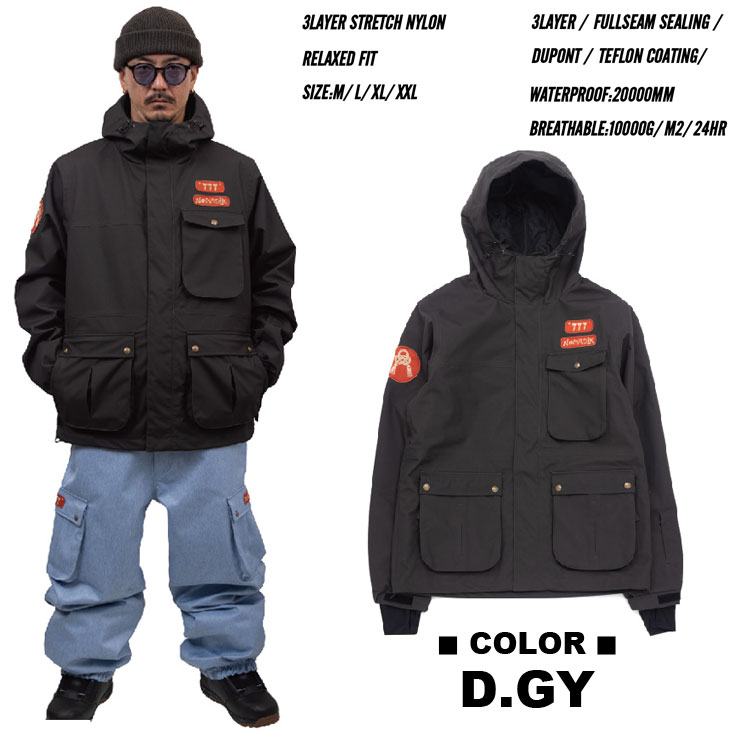 25-26 NOMADIK ノマディック スノボ ウェアー 777 JACKET ジャケット