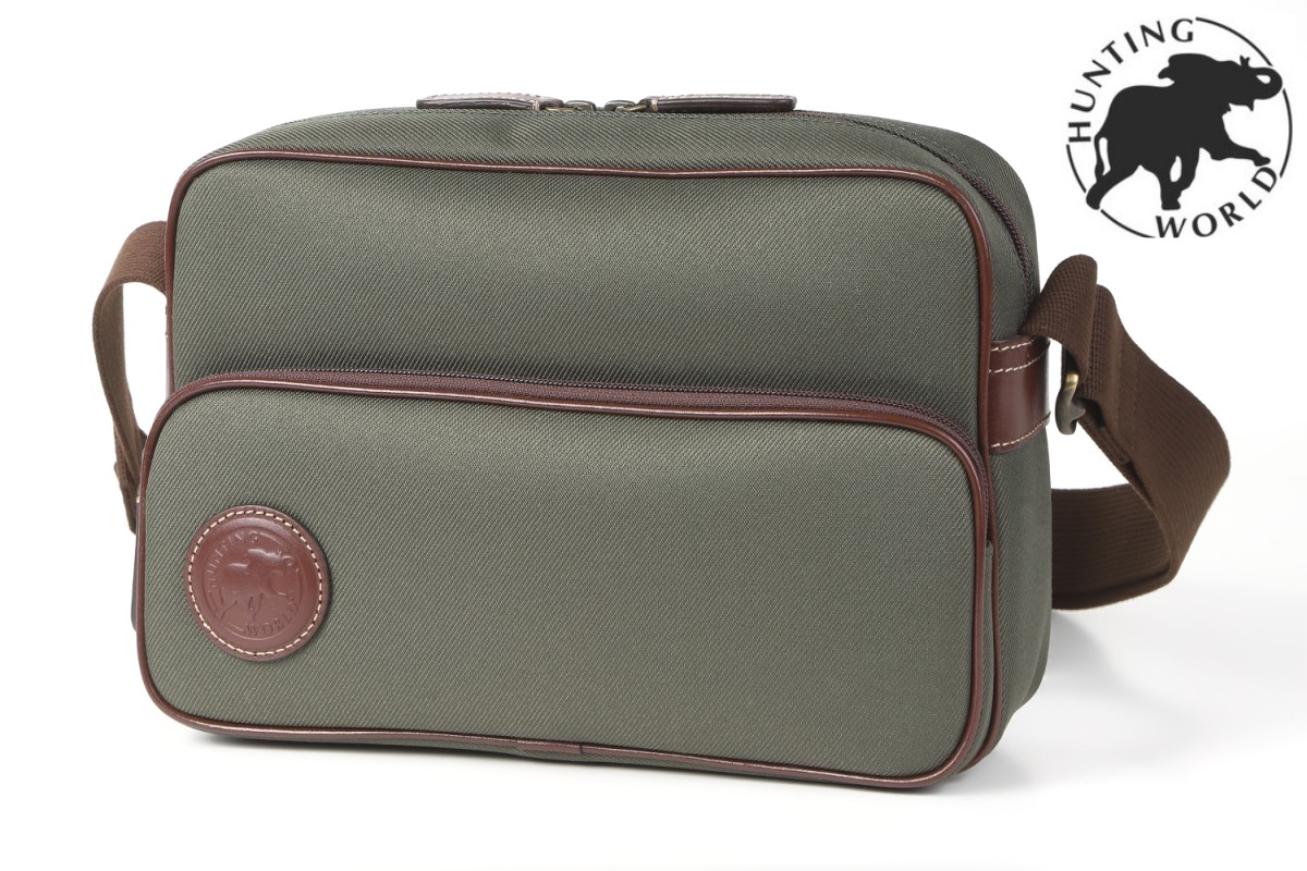 Hunting World（ハンティング・ワールド） ショルダーバッグ カーキ