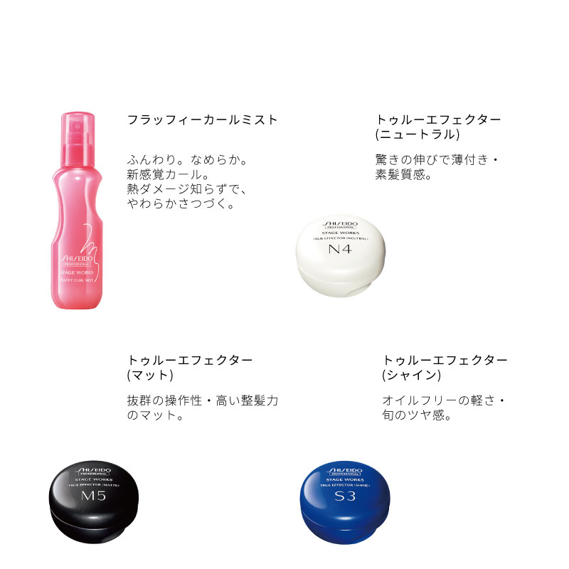STAGE WORKS 資生堂 ステージワークス スーパーハードスプレー