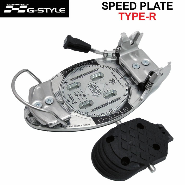25-26 G-STYLE アルペンビンディング SPEED PLATE TYPE-R スノーボード