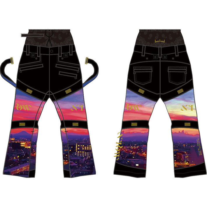 MARQLEEN（マークリーン） 25-26 ギャラクシー パンツ GALAXXXY PANTS