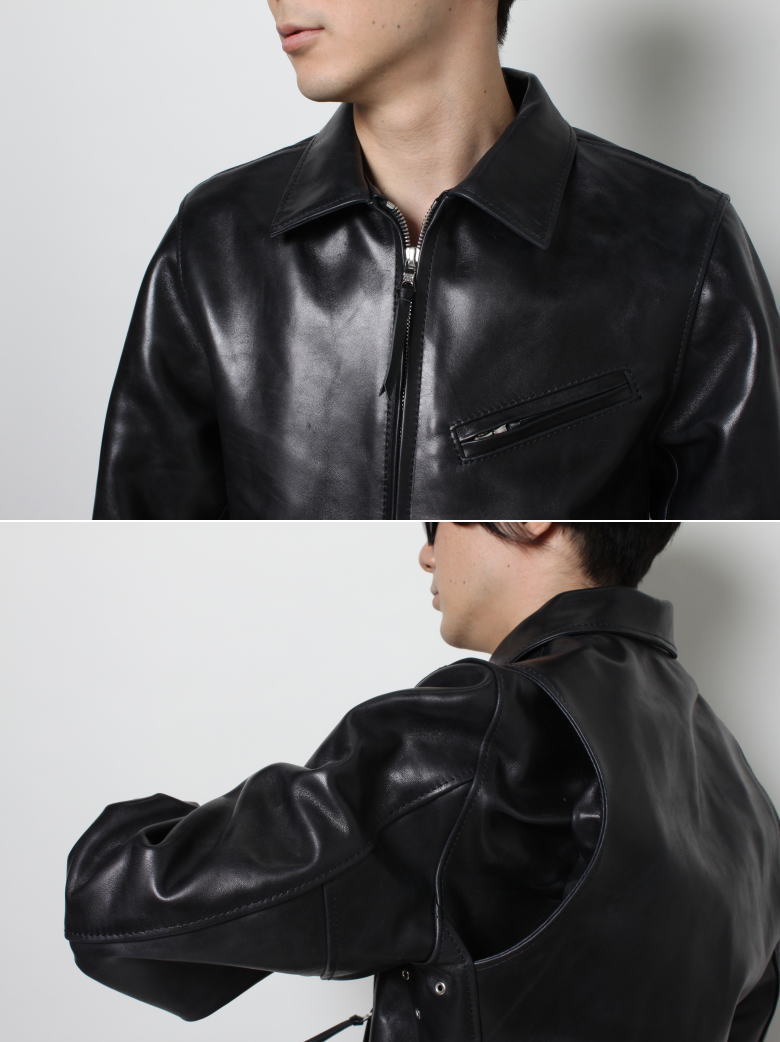 フリーダムレザー 革ジャン ホースプルアップ トラッカータイプ 本革