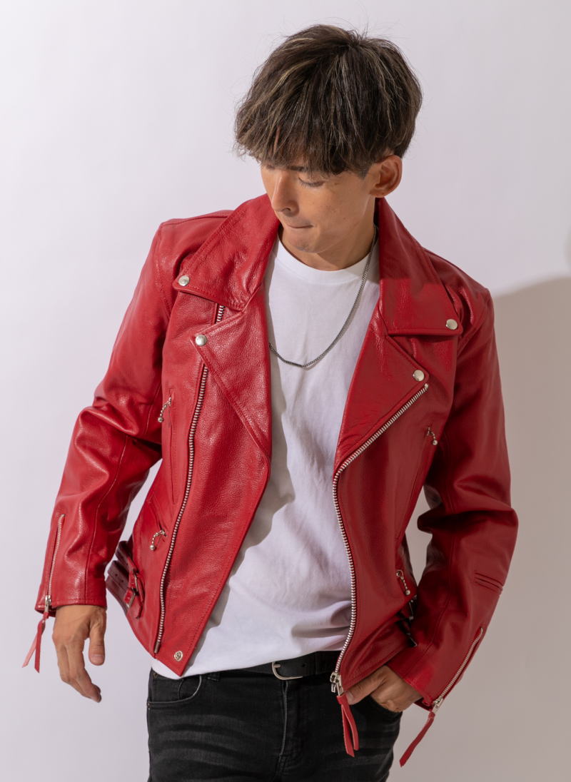 フリーダムレザー 革ジャン メンズ レザージャケット 大きいサイズ 本