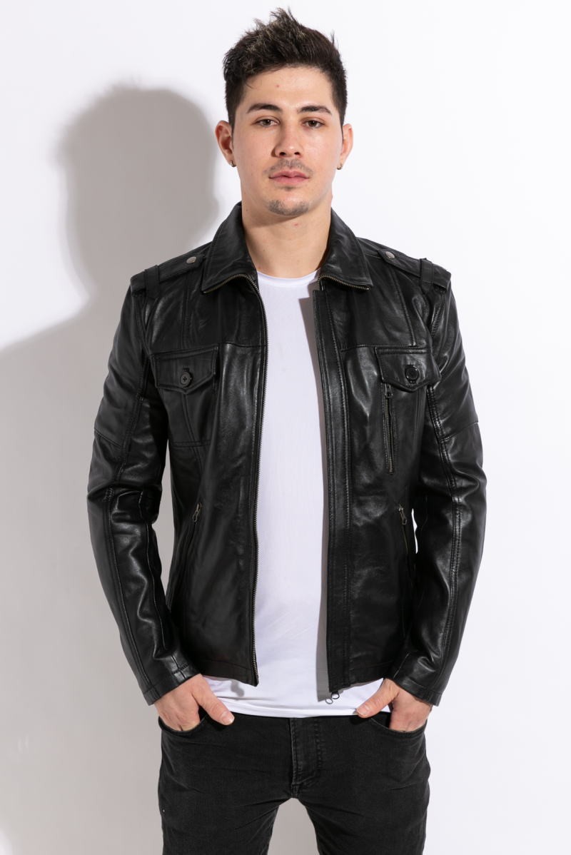 フリーダムレザー 革ジャン メンズ ライダース ラムレザー レザー