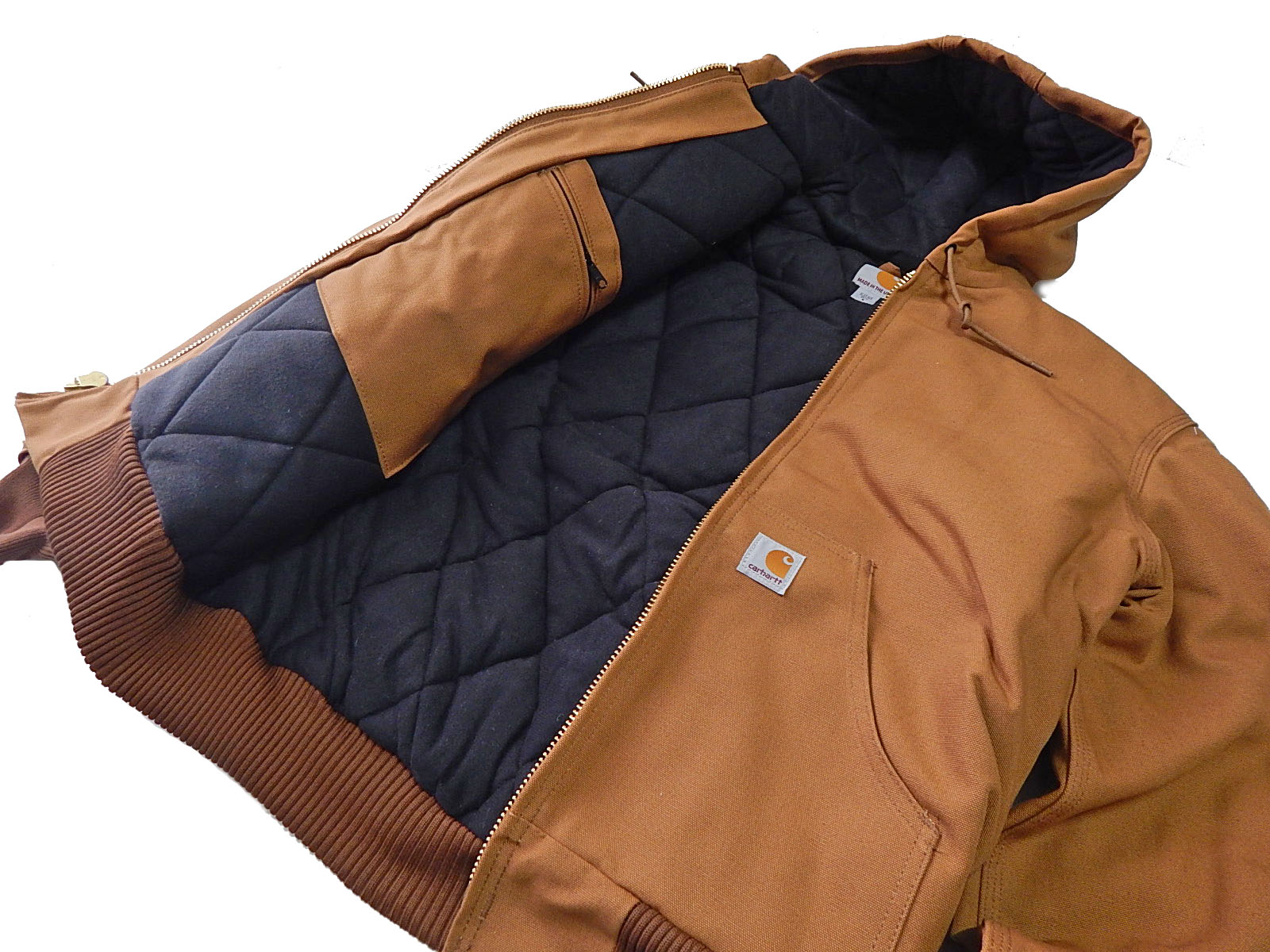 Carhartt（カーハート） アクティブジャケット J140 キルティング裏地