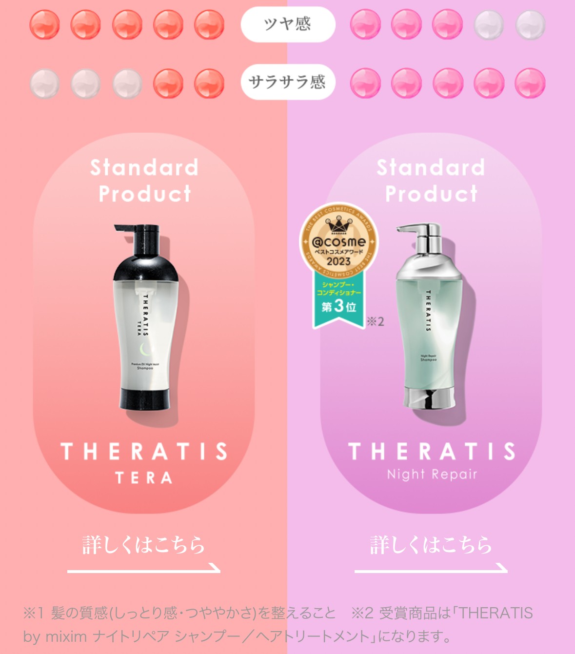 セラティス テラ プレミアム EX ナイトモイスト(シャンプー1本＋