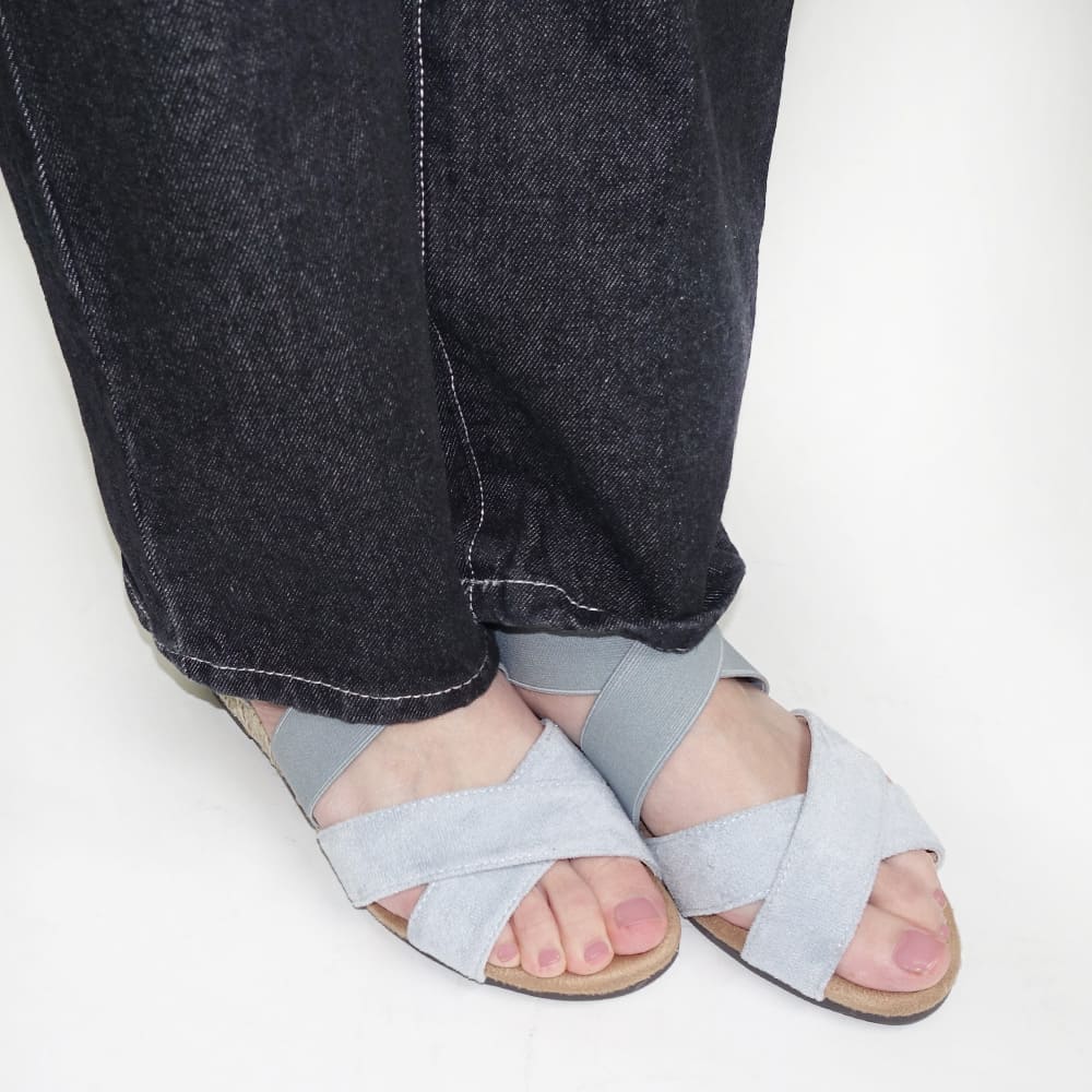 Scramble（スクランブル） サンダル レディース 歩きやすい 50代 黒