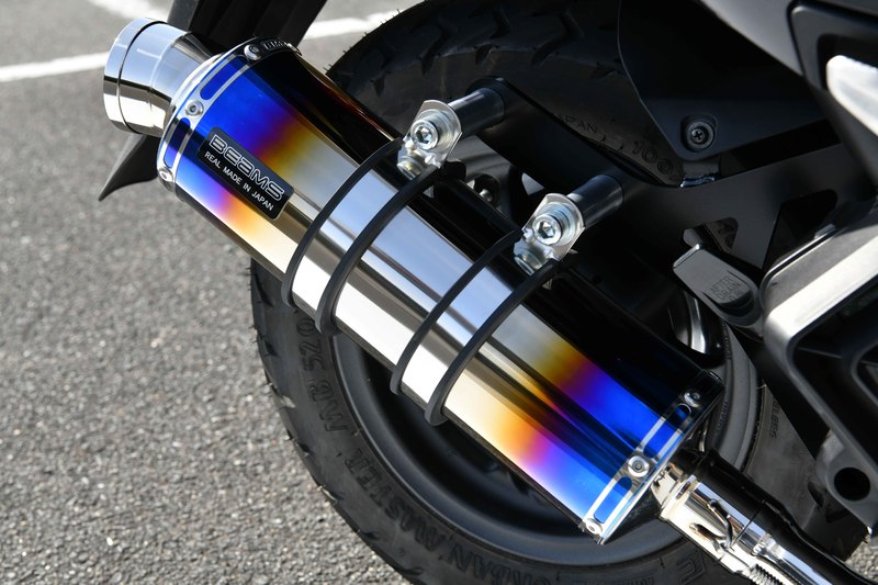 BEAMS G1011-53-007 LEAD125 リード 8BJ-JK12 フルエキ R-EVO ヒート