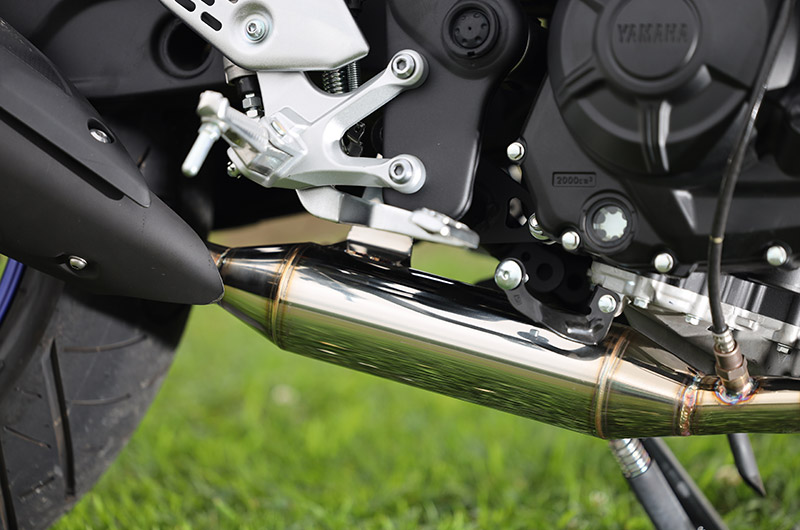 SP TADAO SP忠男マフラー 2022~YZF-R25(8BK-RG74J)POWERBOX パイプ YZ2