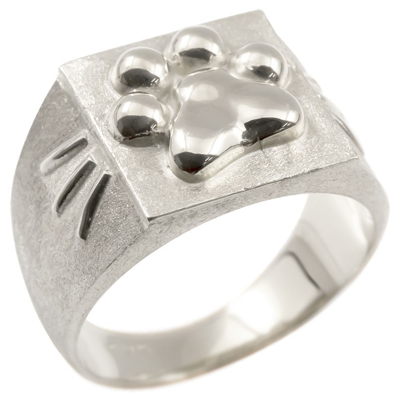 猫*事様 K18、Pt900コンビリング プチダイヤ✨ミル打ち ピンキー