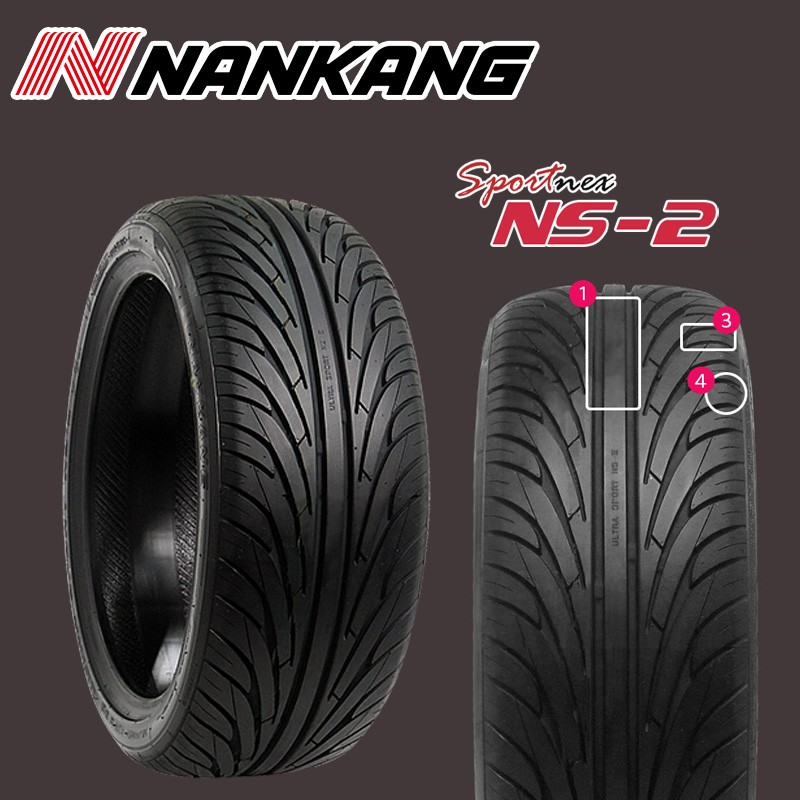 NANKANG（ナンカン） 205/35R18 NANKANG NS-2 タイヤ サマータイヤ