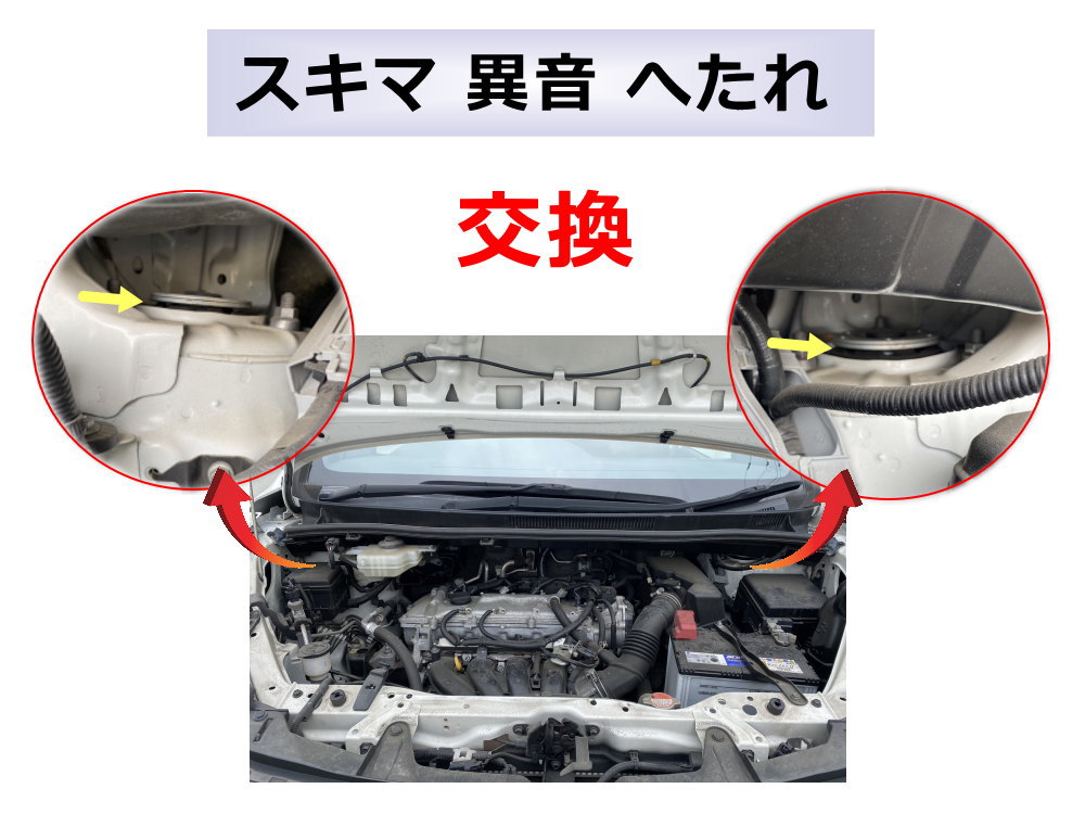 AUTOMAX izumi アッパーマウントキット (AZワゴン MJ23S) アッパー