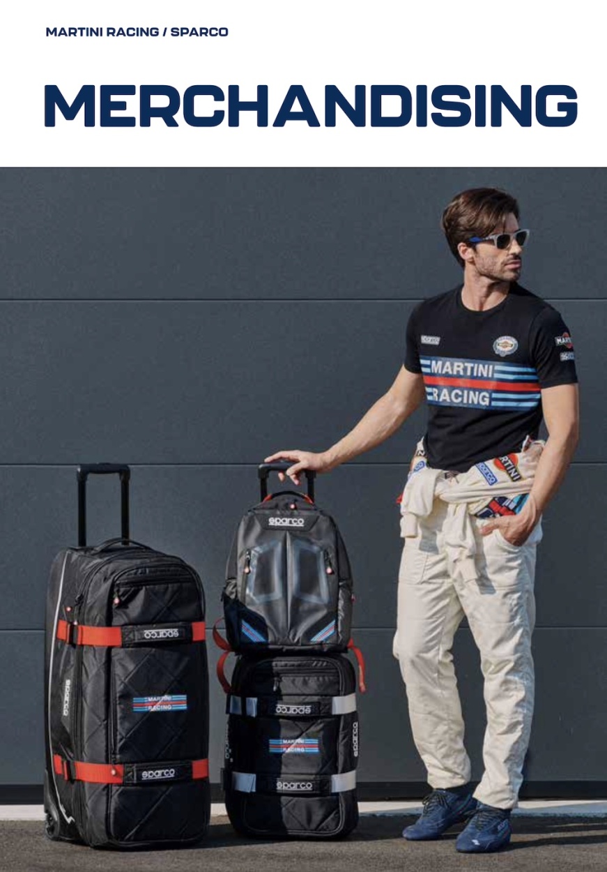 Sparco MARTINI RACING トロリーバッグ TRAVEL スパルコ マルティニ
