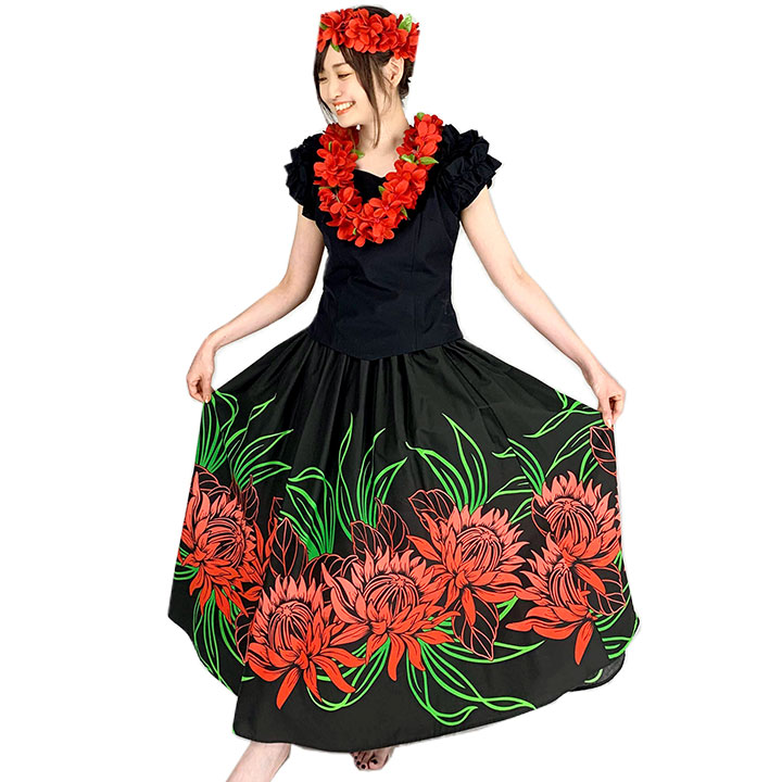 送料無料 フラ コーデ セット 5041 フラダンス 衣装 福袋