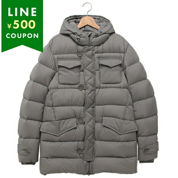 HERNO（ヘルノ） ダウンジャケット コート レジェンド グレー メンズ