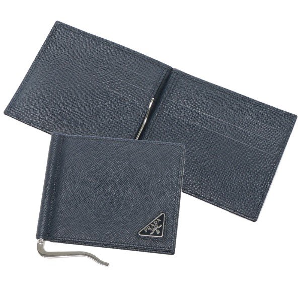 PRADA（プラダ） 財布 メンズ 二つ折り財布 サフィアーノ