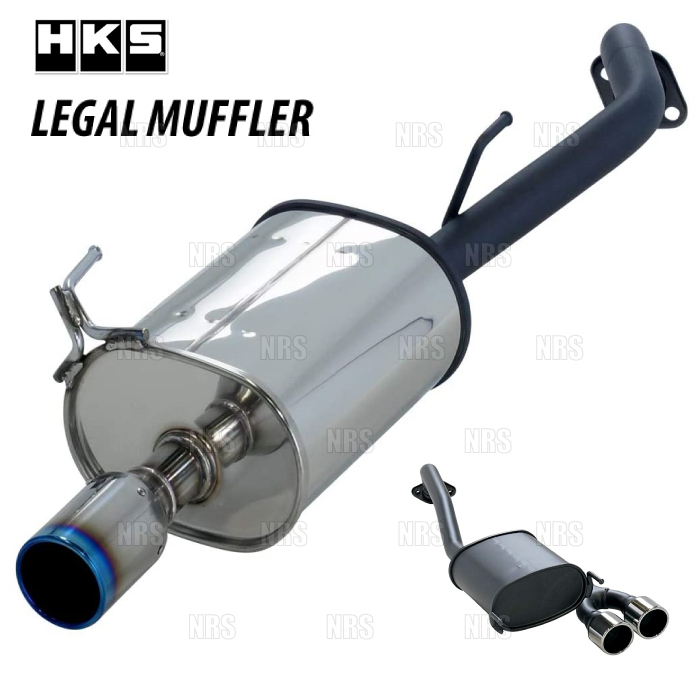 HKS（エッチケーエス） LEGAL MUFFLER リーガル マフラー ジムニー
