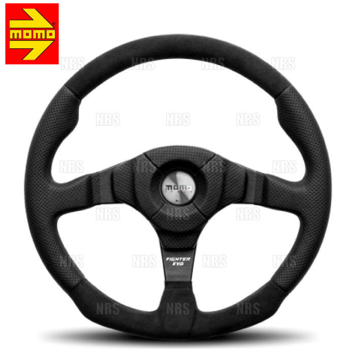 MOMO（モモ） FIGHTER EVO LEATHER ファイター エボ レザー 350mm