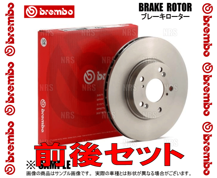 brembo（ブレンボ） ブレーキローター (前後セット) WRX STI VAB 14/8