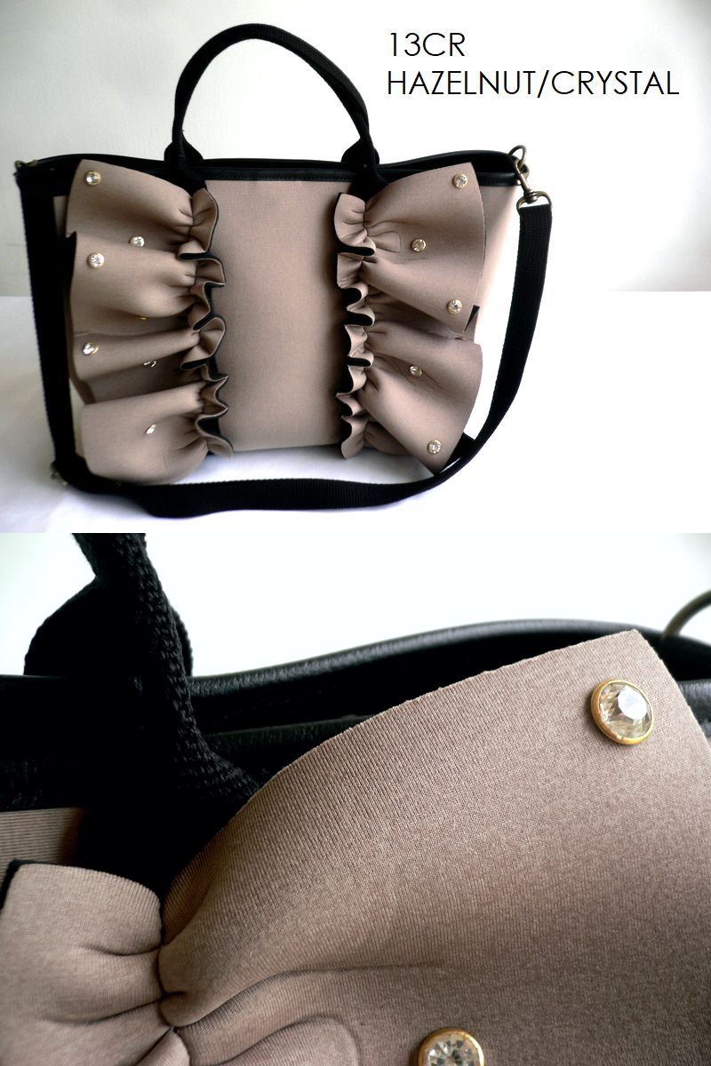 Rapture（ラプチャー） バッグ ダイバー素材 ネオプレン ラッフル 2way