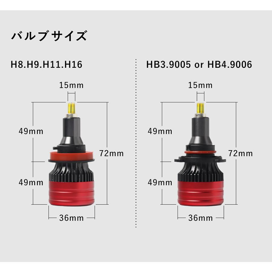 LA150S LA160S 前期 ムーヴカスタム フォグ LED化 H8 H11 H16 車検対応