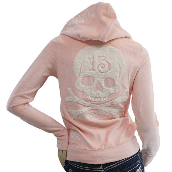 Ed Hardy（エド・ハーディー） セットアップ パーカー レディース 上下